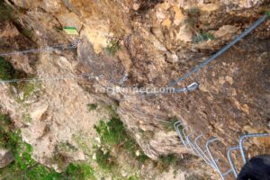 Descenso - Tramo Común - Vía Ferrata La M de Cárdiar - RocJumper