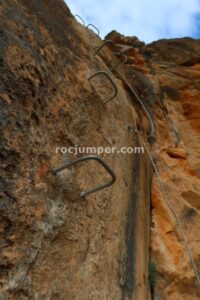 Muro - Vía Ferrata Sierra de Oliva - Caudete - RocJumper