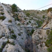 025 Via Ferrata Barranco Raboses Ibi Rocjumper