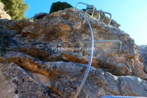 Resalte - Sector 1 - Vía Ferrata La Escaluera - Cazorla - RocJumper