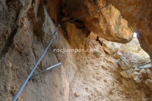 Cueva - Tramo 1 - Vía Ferrata La M de Cárdiar - RocJumper