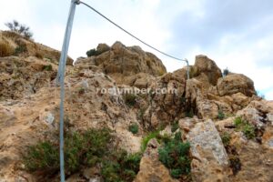 Final - Tramo 1 - Vía Ferrata La M de Cárdiar - RocJumper