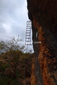 Escalera - Tramo 2 - Vía Ferrata La M de Cárdiar - RocJumper