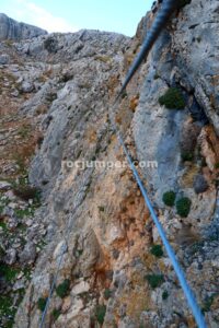 Puente Mono - Tramo 4 - Vía Ferrata John Hogbin - Zafarraya - RocJumper