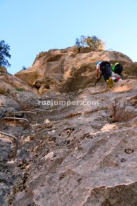Desplome 1 - Sector 2 - Vía Ferrata La Escaluera - Cazorla - RocJumper