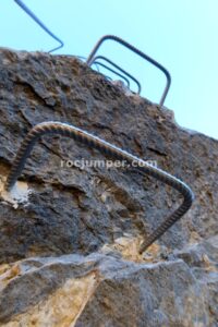 Desplome 1 - Sector 2 - Vía Ferrata La Escaluera - Cazorla - RocJumper