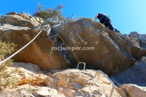 Desplome 3 - Sector 2 - Vía Ferrata La Escaluera - Cazorla - RocJumper