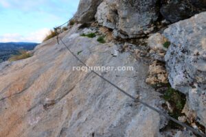 Enlace - Tramo 4 - Vía Ferrata John Hogbin - Zafarraya - RocJumper