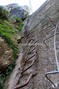 Vertical - Tramo 3 - Vía Ferrata Presa de los Caballeros - Montejaque - RocJumper