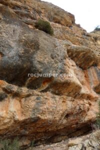 Desplome - Vía Ferrata Sierra de Oliva - Caudete - RocJumper