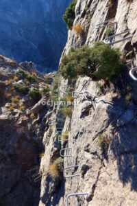 Flanqueo - Sector 3 - Vía Ferrata La Escaluera - Cazorla - RocJumper