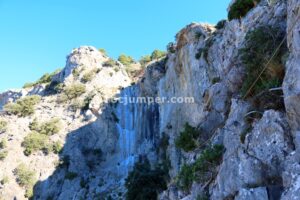 Flanqueo y Vertical - Sector 4 - Vía Ferrata La Escaluera - Cazorla - RocJumper