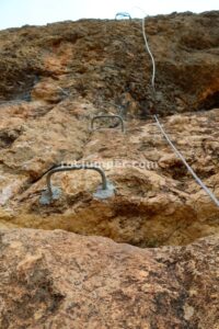 Desplome - Vía Ferrata Sierra de Oliva - Caudete - RocJumper