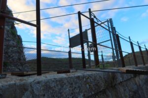 Puente Colgante - Tramo 3 - Vía Ferrata Presa de los Caballeros - Montejaque - RocJumper
