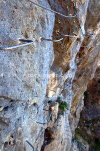 Flanqueo - Sector 4 - Vía Ferrata La Escaluera - Cazorla - RocJumper