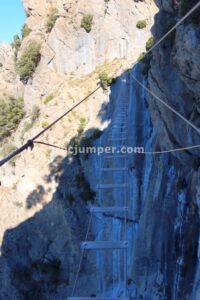 Puente Colgante - Sector 4 - Vía Ferrata La Escaluera - Cazorla - RocJumper