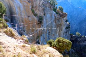 Puente Colgante - Sector 4 - Vía Ferrata La Escaluera - Cazorla - RocJumper