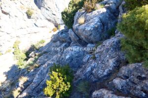 Cable de vida en el Retorno - Vía Ferrata La Escaluera - Cazorla - RocJumper