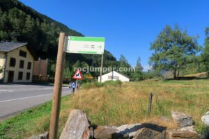 Palo indicador - Gorga de Ransol - Canillo - RocJumper