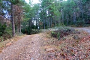 Bifurcación Pista - Torrent de Saltant de Lluis - Malanyeu - RocJumper