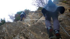 Flanqueos - Vía Ferrata Roc de la Coma d'Erts - La Massana - RocJumper