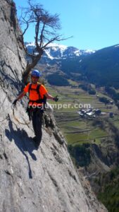 Flanqueo - Vía Ferrata Canal del Grau - Canillo - RocJumper