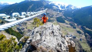 Arista - Vía Ferrata Canal del Grau - Canillo - RocJumper