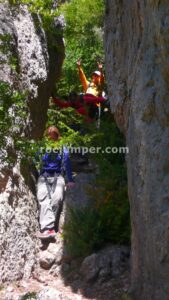 Destrepe - Camino Equipado Pas de Romeret - Beceite - RocJumper