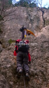 Destrepe - Camino Equipado Pas de Romeret - Beceite - RocJumper