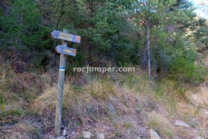 Cartel Retorno - Barranc de la Ribalera - Oliana - RocJumper