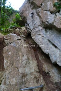 Bajada - Vía Ferrata del Calera - Ramales de la Victoria - RocJumper