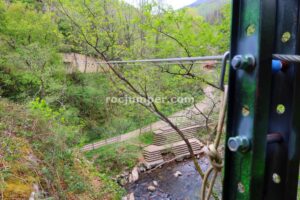 Tirolina - Vía Ferrata Leitzaran - Andoain - RocJumper