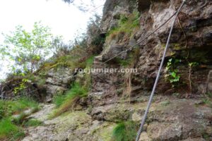 Bifurcación - Vía Ferrata Leitzaran - Andoain - RocJumper