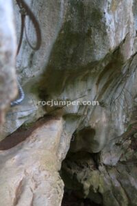 Flanqueo - Vía Ferrata del Calera - Ramales de la Victoria - RocJumper