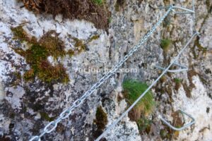 Flanqueo - Vía Ferrata Pared de Isérias - Canfranc-estación - RocJumper