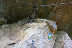 Tirolina 2 - Vía Ferrata del Calera - Ramales de la Victoria - RocJumper