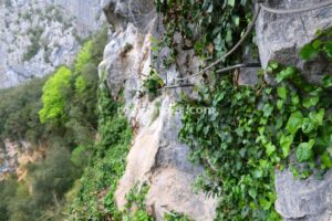 Flanqueo - Vía Ferrata del Calera - Ramales de la Victoria - RocJumper