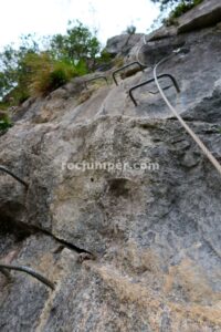 Rampa - Vía Ferrata del Calera - Ramales de la Victoria - RocJumper