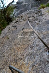Rampa - Vía Ferrata del Calera - Ramales de la Victoria - RocJumper