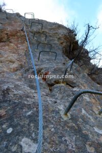 Vertical - Vía Ferrata Pared de Isérias - Canfranc-estación - RocJumper