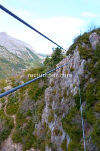 Puente Mono - Vía Ferrata Pared de Isérias - Canfranc-estación - RocJumper