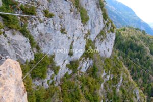 Puente Mono - Vía Ferrata Pared de Isérias - Canfranc-estación - RocJumper