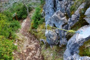 Cuerda Fija - Vía Ferrata Pared de Isérias - Canfranc-estación - RocJumper