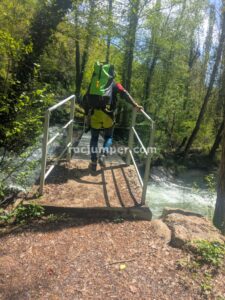 Puente - Barranc Llau de Llavaneres - Estavill - RocJumper