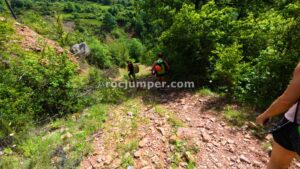 Aproximación - Barranc de Sant Genís y Diable - Erdo - RocJumper