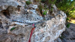 Pasamanos R1 - Barranco del Otonel - Dos Aguas - RocJumper