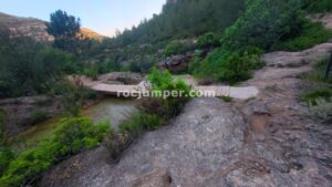 Puente escape - Barranco del Arroyo de Cortes - Cortes de Pallás - RocJumper
