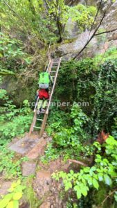 Escalera - Torrent del Clot de l'Infern - Gòsol - RocJumper