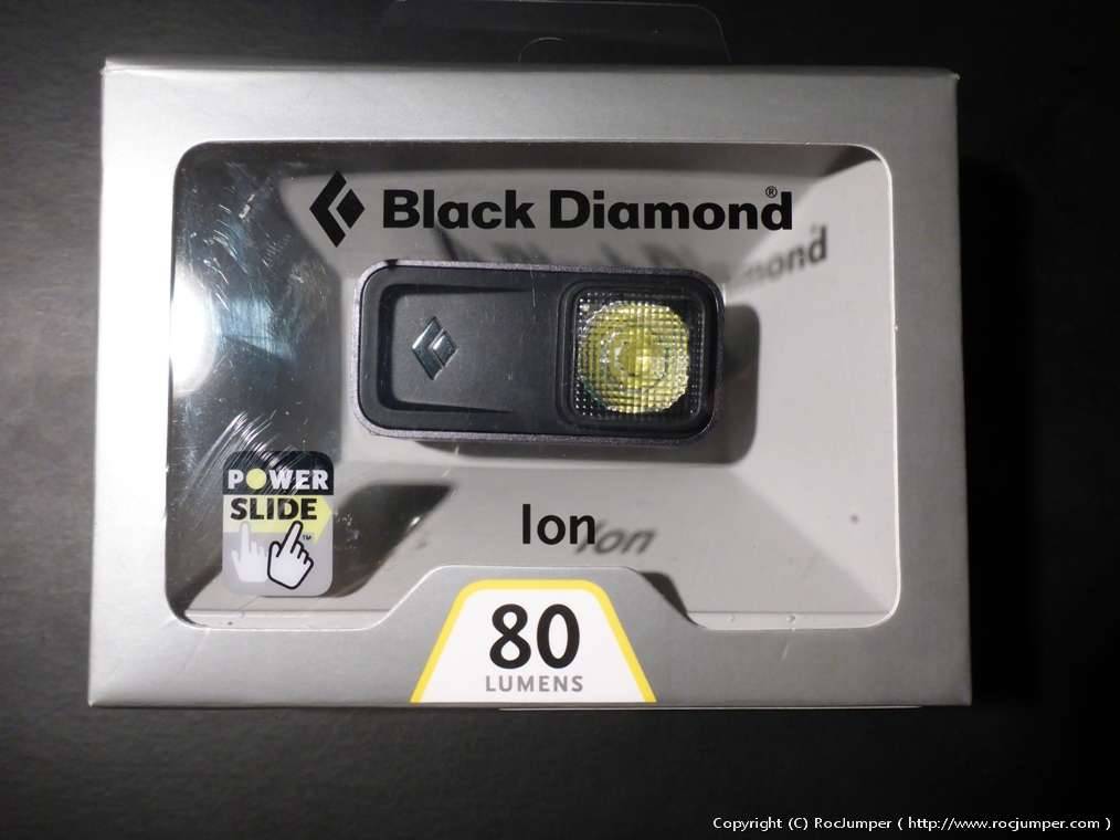 Linterna Frontal Black Diamond Ion 2014 - Prueba